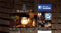 Desktop Screenshot of moriartysbar.com